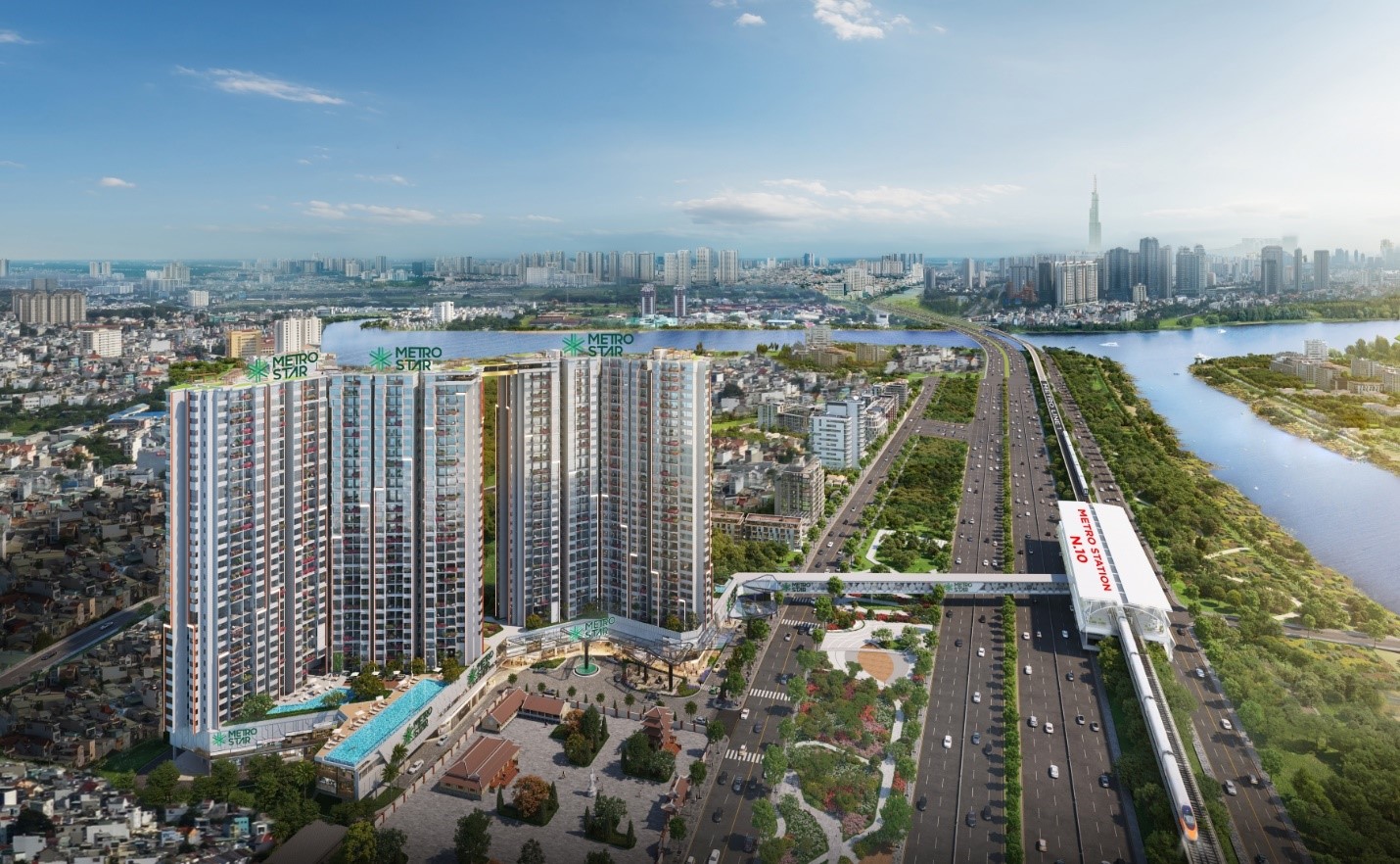 PHÁT TRIỂN ĐÔ THỊ THEO TRỤC GIAO THÔNG CÔNG CỘNG